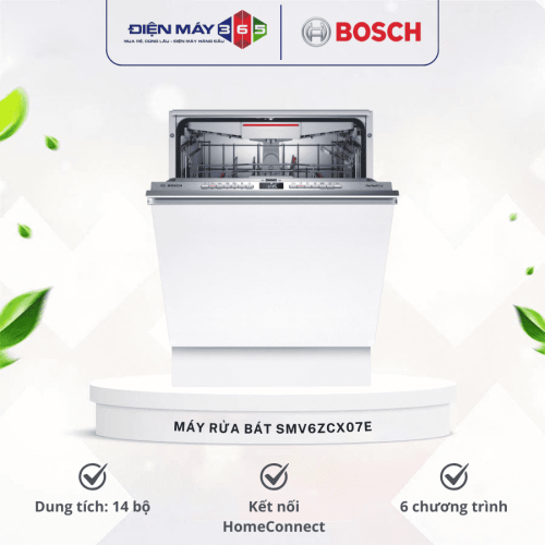 Máy rửa bát Bosch SMV6ZCX07E