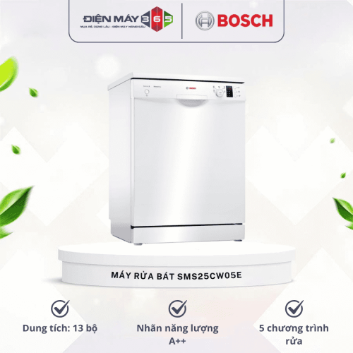 Máy rửa chén bát Bosch SMS25CW05E
