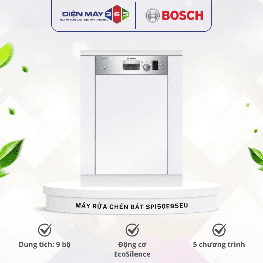 Máy rửa chén bát Bosch SPI50E95EU 3 Máy rửa chén bát Bosch SPI50E95EU