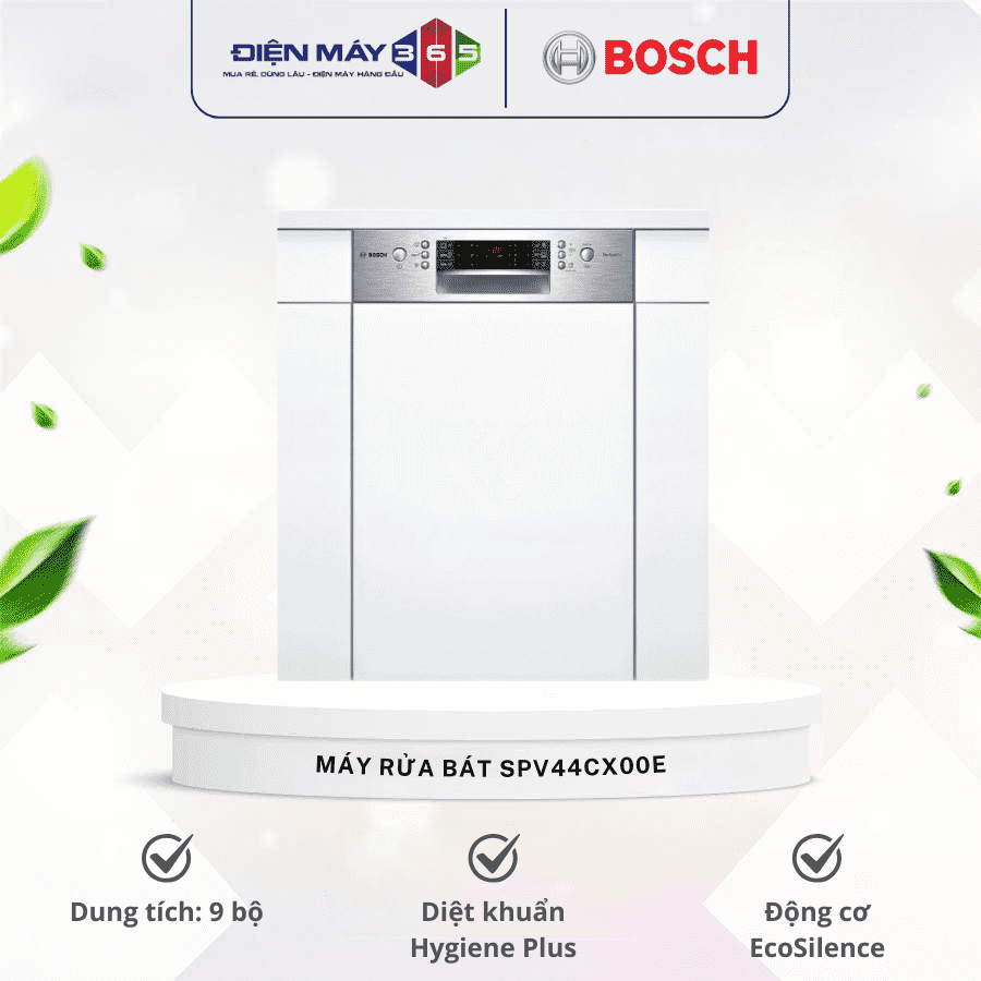 Máy rửa chén bát Bosch SPV44CX00E 3 Máy rửa chén bát Bosch SPV44CX00E