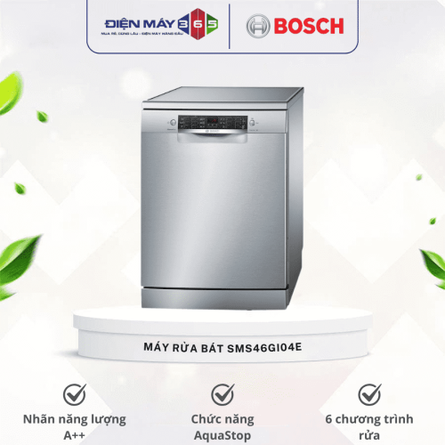 Máy rửa chén bát độc lập Bosch SMS46GI04E