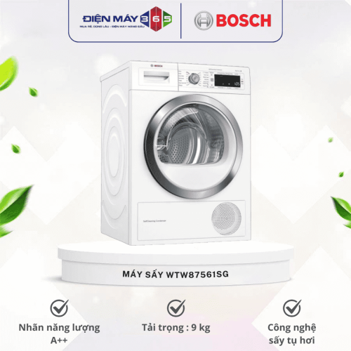 Máy sấy quần áo Bosch WTW87561SG