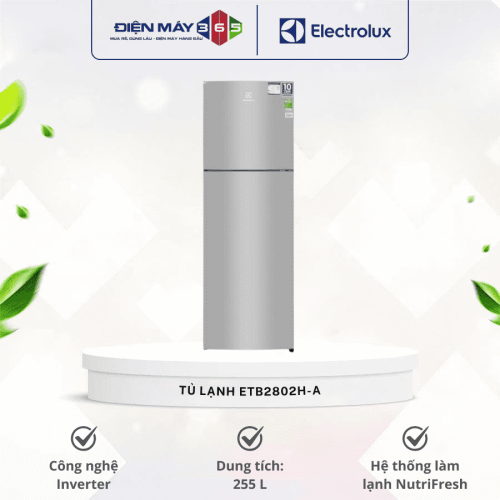 Tủ lạnh Electrolux ETB2802H-A
