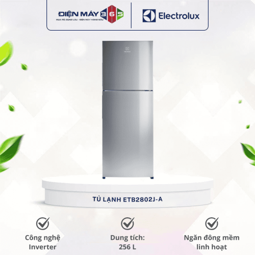Tủ lạnh Electrolux ETB2802J-A
