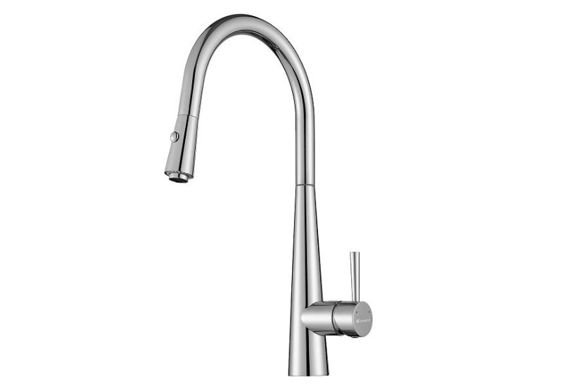 Vòi rửa bát rút dây Konox KN1901C 3 Vòi rửa bát rút dây Konox KN1901C