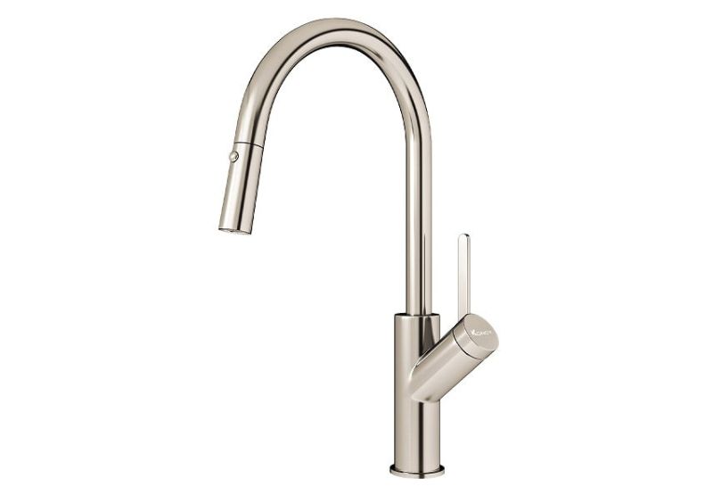 Vòi rửa bát Konox rút dây Ponte Nickel 3 Vòi rửa bát Konox rút dây Ponte Nickel