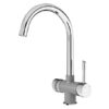 Vòi rửa bát ba đường nước Konox Trim-Water Grey 1 voi rua bat konox trim water grey