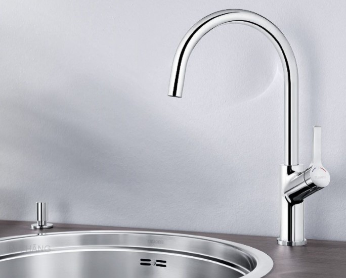 Vòi rửa bát Blanco CARENA Chrome 4 Vòi rửa bát Blanco CARENA Chrome - Ảnh 2