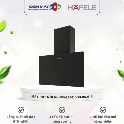 Máy hút mùi gắn tường Hafele HH-WVG80E 533.86.018