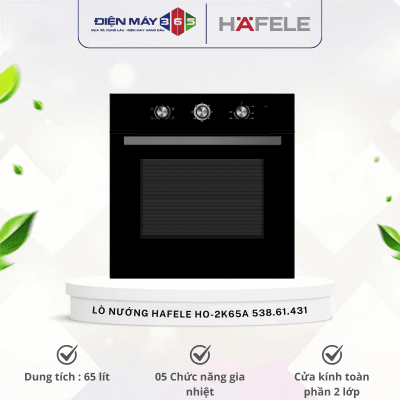 Lò nướng HAFELE HO-2K65A 538.61.431 3 Lò nướng HAFELE HO-2K65A 538.61.431