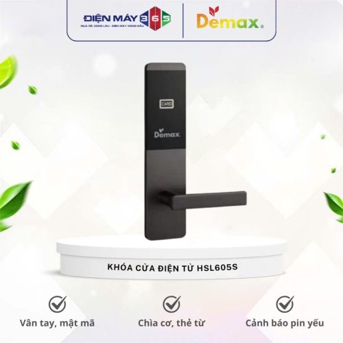 Khóa cửa điện tử Demax HSL605S