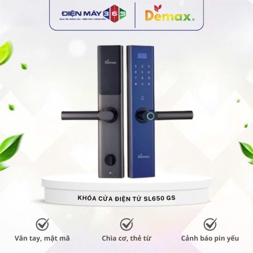 Khóa cửa điện tử Demax SL650 GS
