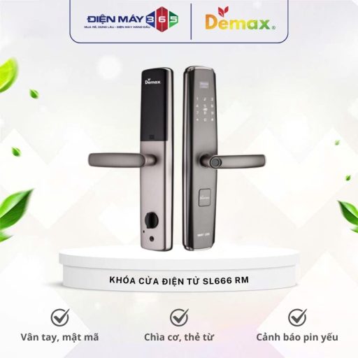 Khoa cua dien tu Demax SL666 RM