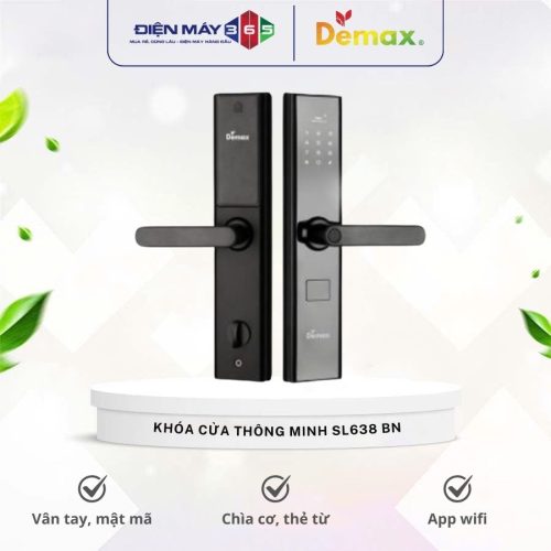 Khóa cửa thông minh Demax SL638 BN