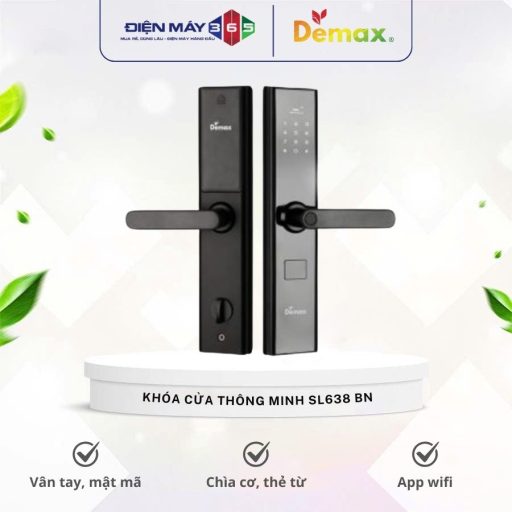 Khoa cua thong minh Demax SL638 BN