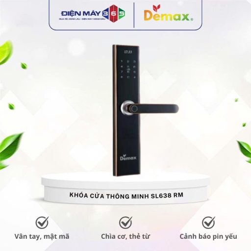 Khoa cua thong minh Demax SL638 RM