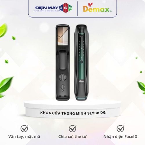Khóa cửa thông minh nhận diện khuôn mặt FACE ID-3D Demax SL938 DG