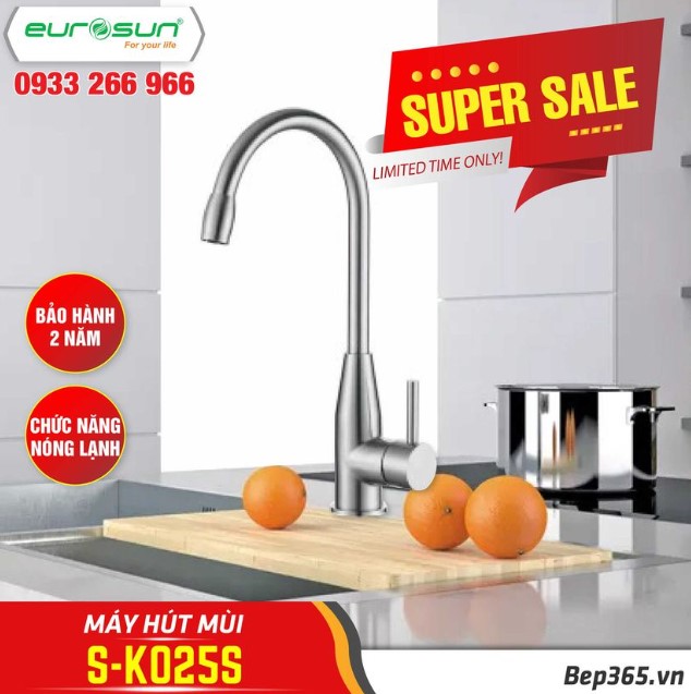 COMBO 7: Chậu rửa bát Eurosun EU-10545S + Vòi rửa bát Eurosun SKYLAND S-K025S 4 COMBO 7: Chậu rửa bát Eurosun EU-10545S + Vòi rửa bát Eurosun SKYLAND S-K025S - Ảnh 2