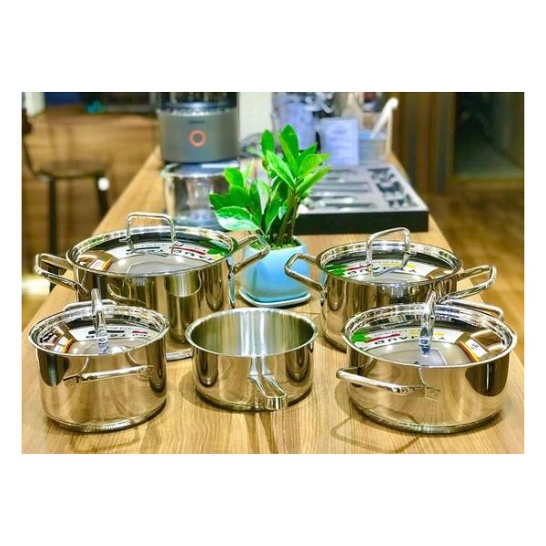 Bộ nồi WMF Gourmet Plus 5 món 0720056030 4 Bộ nồi WMF Gourmet Plus 5 món 0720056030