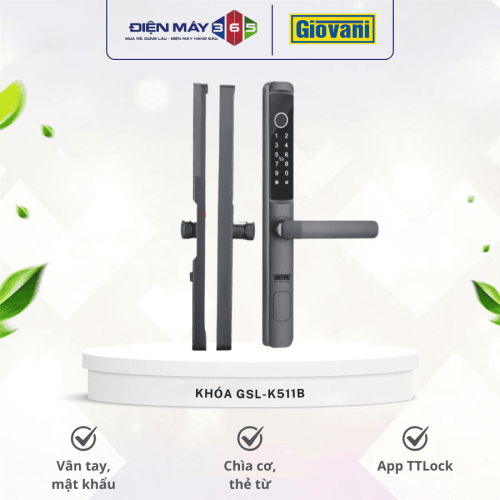 Khóa điện tử thông minh Giovani GSL-K511B