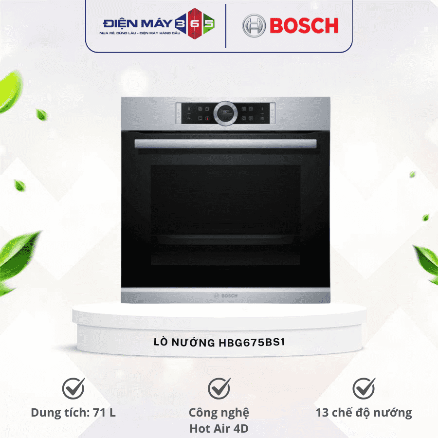 Lò nướng BOSCH HBG675BS1|Serie 8 3 Lò nướng BOSCH HBG675BS1|Serie 8