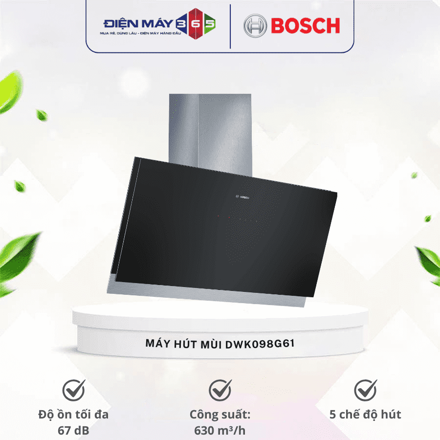 Máy hút mùi Bosch DWK098G61 3 Máy hút mùi Bosch DWK098G61