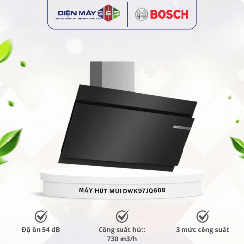 Máy hút mùi gắn tường Bosch DWK97JQ60B