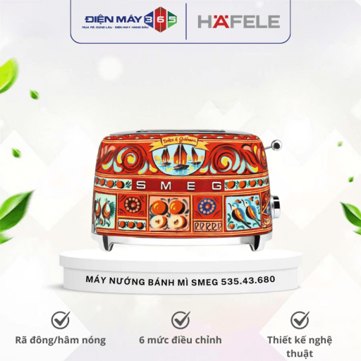 Máy nướng bánh mì 2 lát Hafele Smeg TSF01DGEU 535.43.680 6 535 optimized.43.680