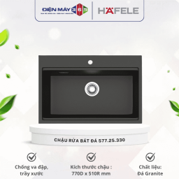 Chậu Rửa Hafele HS22-GEN1S90M - màu Đen 577.25.330
