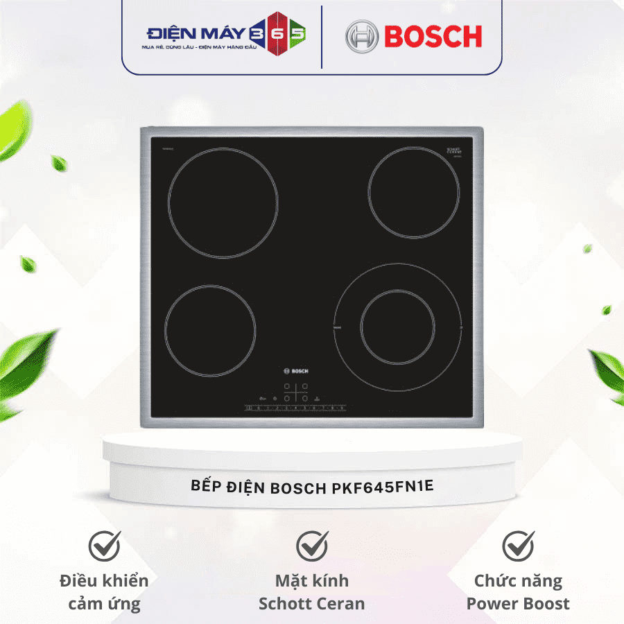 Bếp Điện BOSCH PKF645FN1E 3 Bếp Điện BOSCH PKF645FN1E