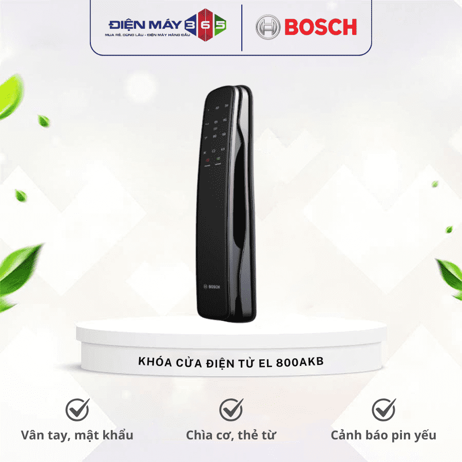 Khóa cửa điện tử Bosch EL 800AKB 3 Khóa cửa điện tử Bosch EL 800AKB