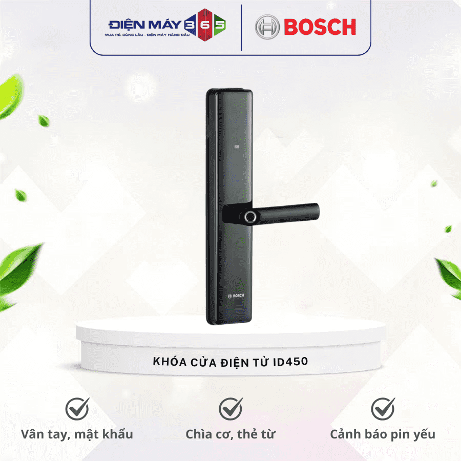 Khóa cửa điện tử Bosch ID450 3 Khóa cửa điện tử Bosch ID450