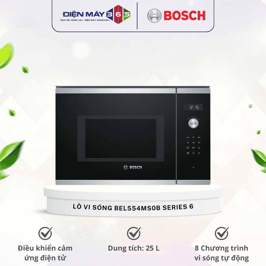 Lò vi sóng Bosch BEL554MS0B Series 6 3 Lò vi sóng Bosch BEL554MS0B Series 6