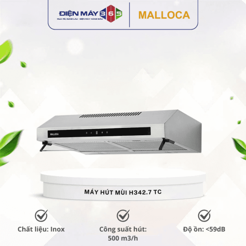 Máy hút khói khử mùi MALLOCA H342.7 TC