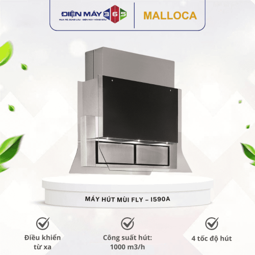 Máy hút mùi đảo Malloca Fly - I590A