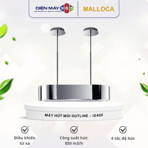 Máy hút mùi đảo Malloca Outline – I240F