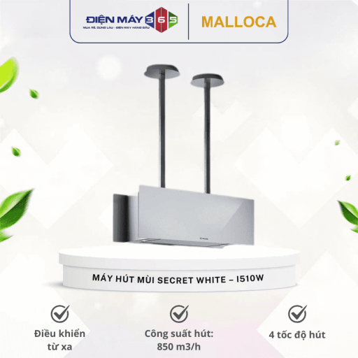 Máy hút mùi đảo Malloca Secret White - I510W 4 may hut mui dao malloca secret white – i510w optimized
