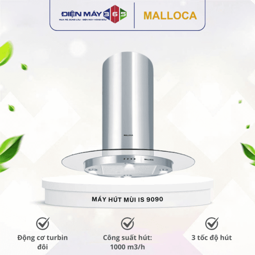 Máy hút mùi Malloca IS 9090 8 may hut mui malloca is 9090 optimized