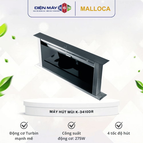 Máy Hút Mùi Malloca K-3410DR