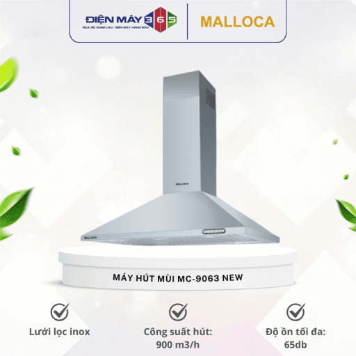 may hut mui ong khoi malloca mc 9063 new optimized