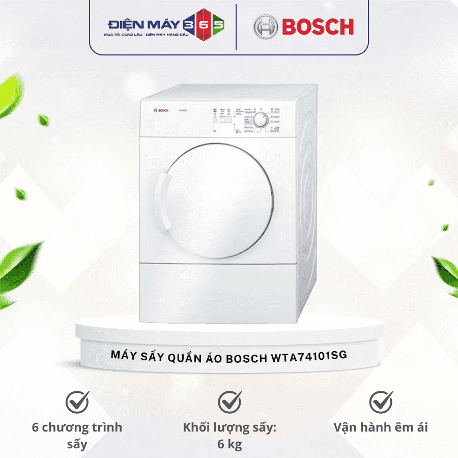 Máy Sấy Quần Áo Bosch WTA74101SG 3 Máy Sấy Quần Áo Bosch WTA74101SG