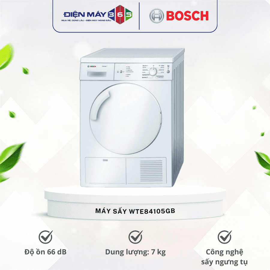 Máy sấy quần áo Bosch WTE84105GB 3 Máy sấy quần áo Bosch WTE84105GB