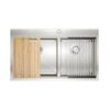 Chậu rửa bát Konox Workstation - Topmount Sink KN8250TD 2 Chậu rửa bát Konox Workstation - Topmount Sink KN8250TD