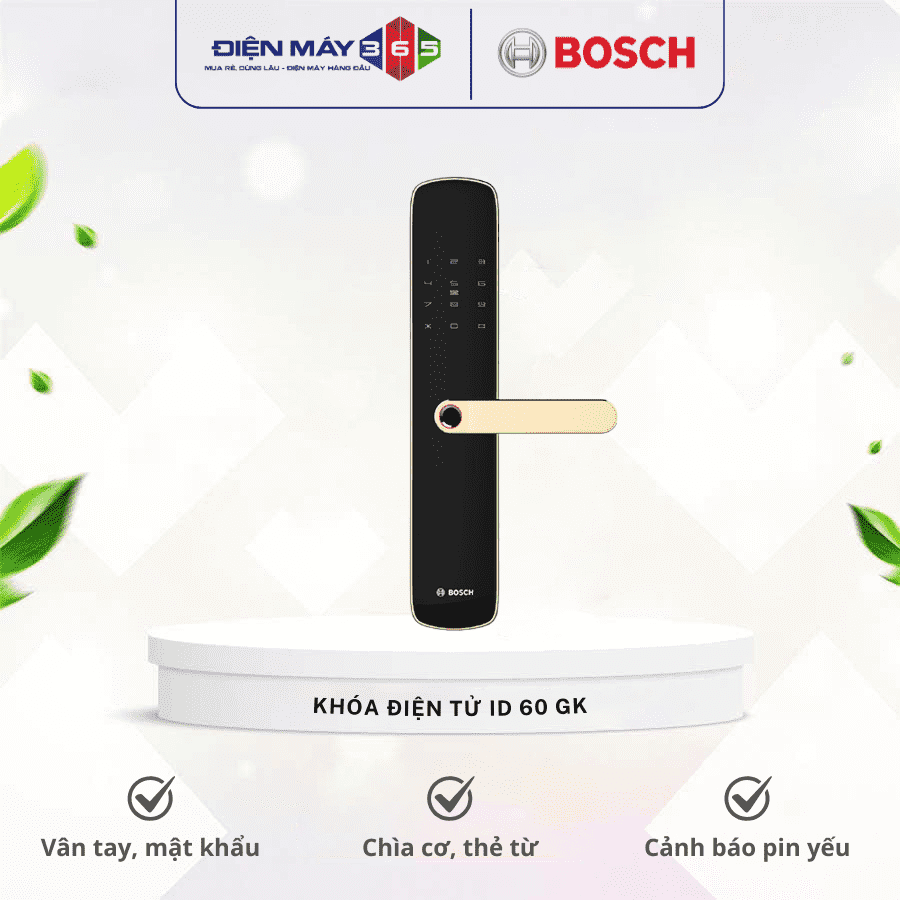 KHÓA ĐIỆN TỬ BOSCH ID 60 GK 3 KHÓA ĐIỆN TỬ BOSCH ID 60 GK