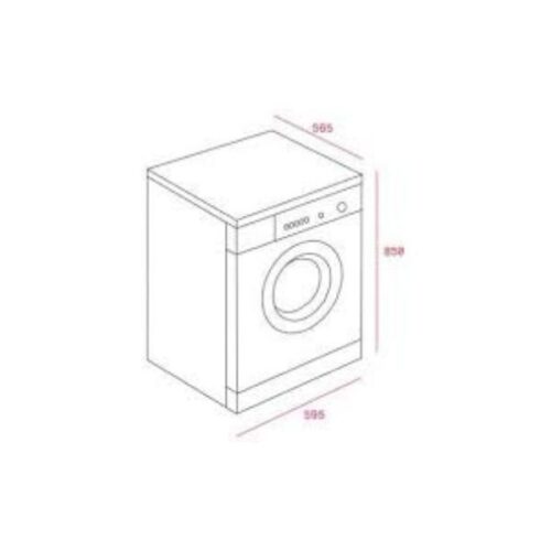 Máy giặt sấy TEKA TKD 1610 WD 7 Kích thước của Máy giặt sấy TEKA TKD 1610 WD