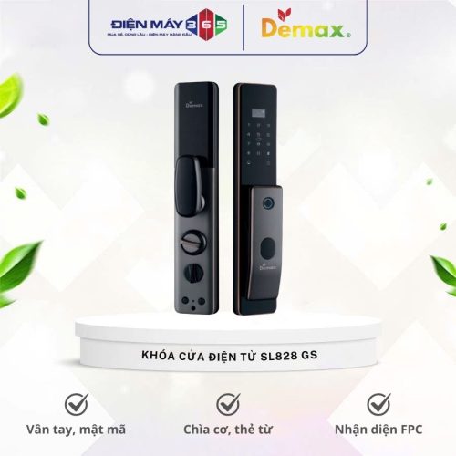 Khóa cửa điện tử Demax SL828 GS