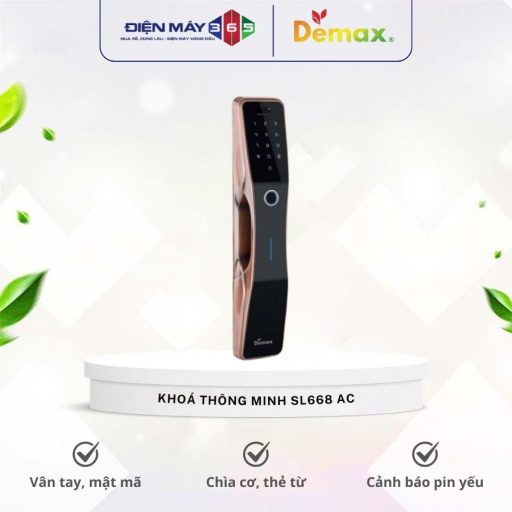 Khoa cua thong minh tu dong Demax SL668 AC