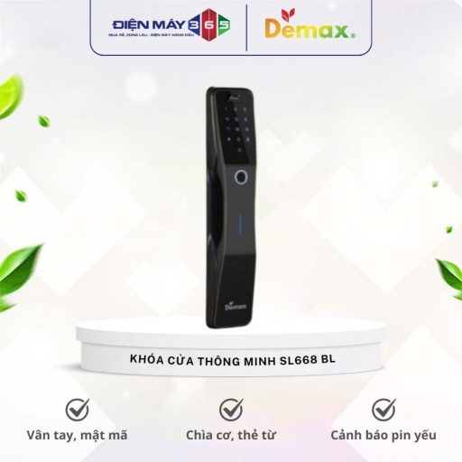 Khoa cua thong minh tu dong Demax SL668 BL 1