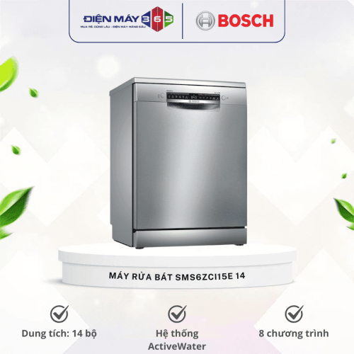 Máy rửa bát Bosch SMS6ZCI15E 14