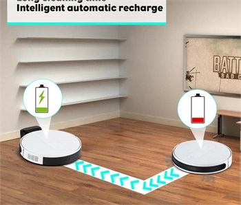 Robot hút bụi lau nhà Hubert HB-B68-W 4 Robot hút bụi lau nhà Hubert HB-B68-W - Ảnh 2